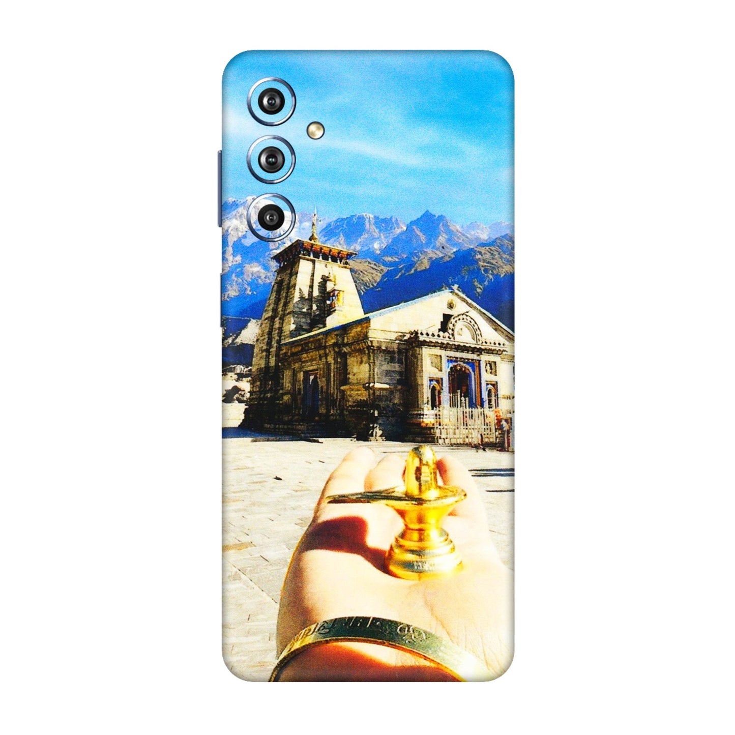 Samsung M/F/Note/Flip and C Phone Skins (All Models) - Beauty of Kedarnath - 3D Embossed Finish (L-108) Samsung Galaxy F54 (5G)