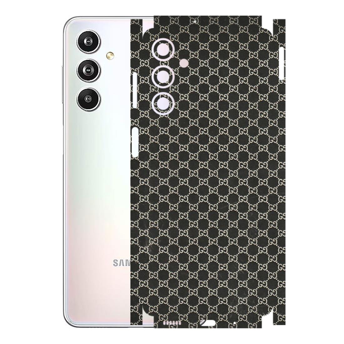 Samsung M/F/Note/Flip and C Phone Skins (All Models) - Black G Print - 3D Embossed Finish (L-109) Samsung Galaxy F54 (5G)