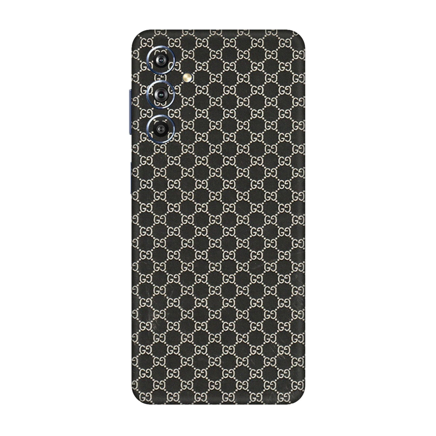 Samsung M/F/Note/Flip and C Phone Skins (All Models) - Black G Print - 3D Embossed Finish (L-109) Samsung Galaxy F54 (5G)