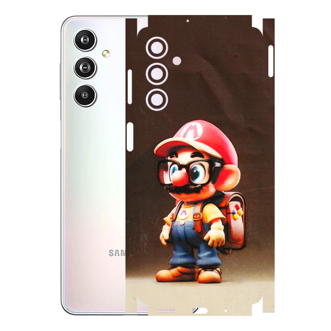 Samsung M/F/Note/Flip and C Phone Skins (All Models) - Little Mario - 3D Embossed Finish (L-119) Samsung Galaxy F54 (5G)