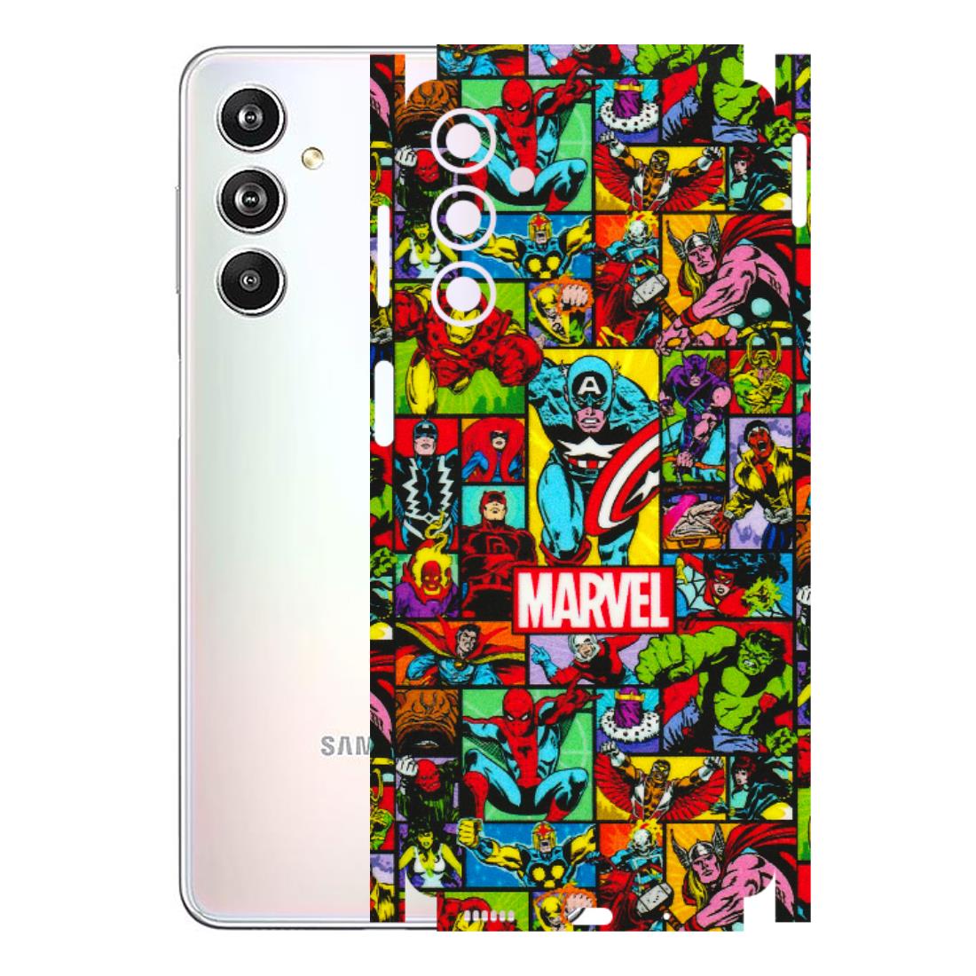Samsung M/F/Note/Flip and C Phone Skins (All Models) - MARVELOUS Comic Characters - 3D Embossed Finish (L-129) Samsung Galaxy F54 (5G)