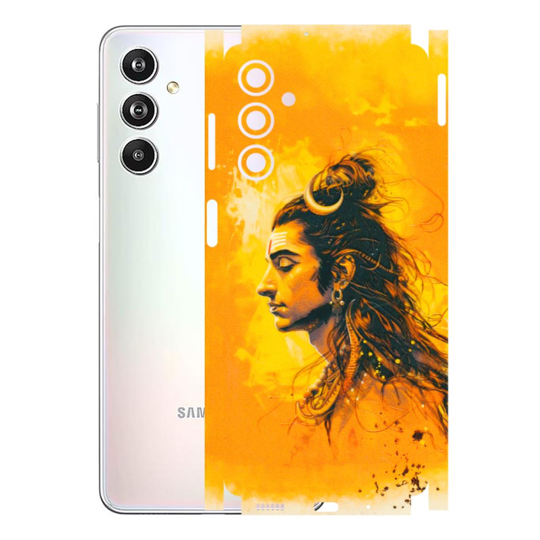 Samsung M/F/Note/Flip and C Phone Skins (All Models) - Shiv Shakti - 3D Embossed Finish (L-14) Samsung Galaxy F54 (5G)