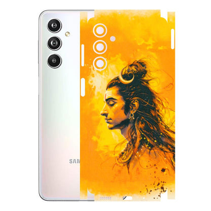 Samsung M/F/Note/Flip and C Phone Skins (All Models) - Shiv Shakti - 3D Embossed Finish (L-14) Samsung Galaxy F54 (5G)