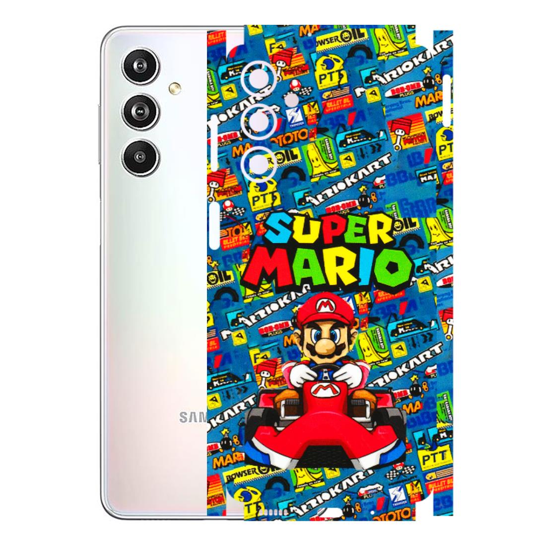 Samsung M/F/Note/Flip and C Phone Skins (All Models) - Super Mario Kart - 3D Embossed Finish (L-140) Samsung Galaxy F54 (5G)