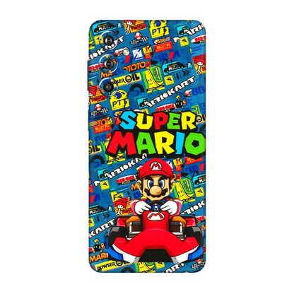 Samsung M/F/Note/Flip and C Phone Skins (All Models) - Super Mario Kart - 3D Embossed Finish (L-140) Samsung Galaxy F54 (5G)