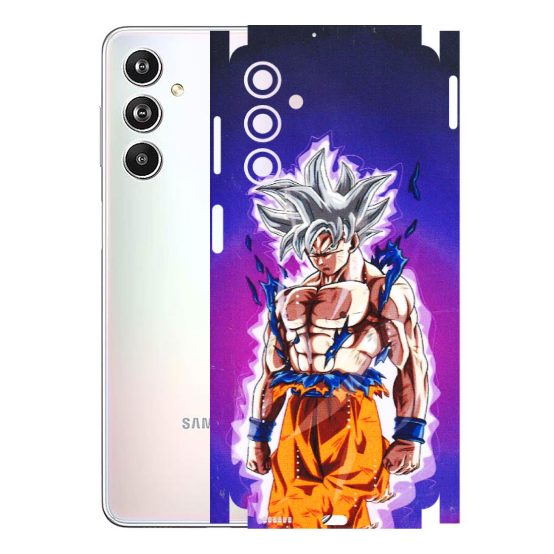 Samsung M/F/Note/Flip and C Phone Skins (All Models) - Goku Purple Anime - 3D Embossed Finish (L-147) Samsung Galaxy F54 (5G)