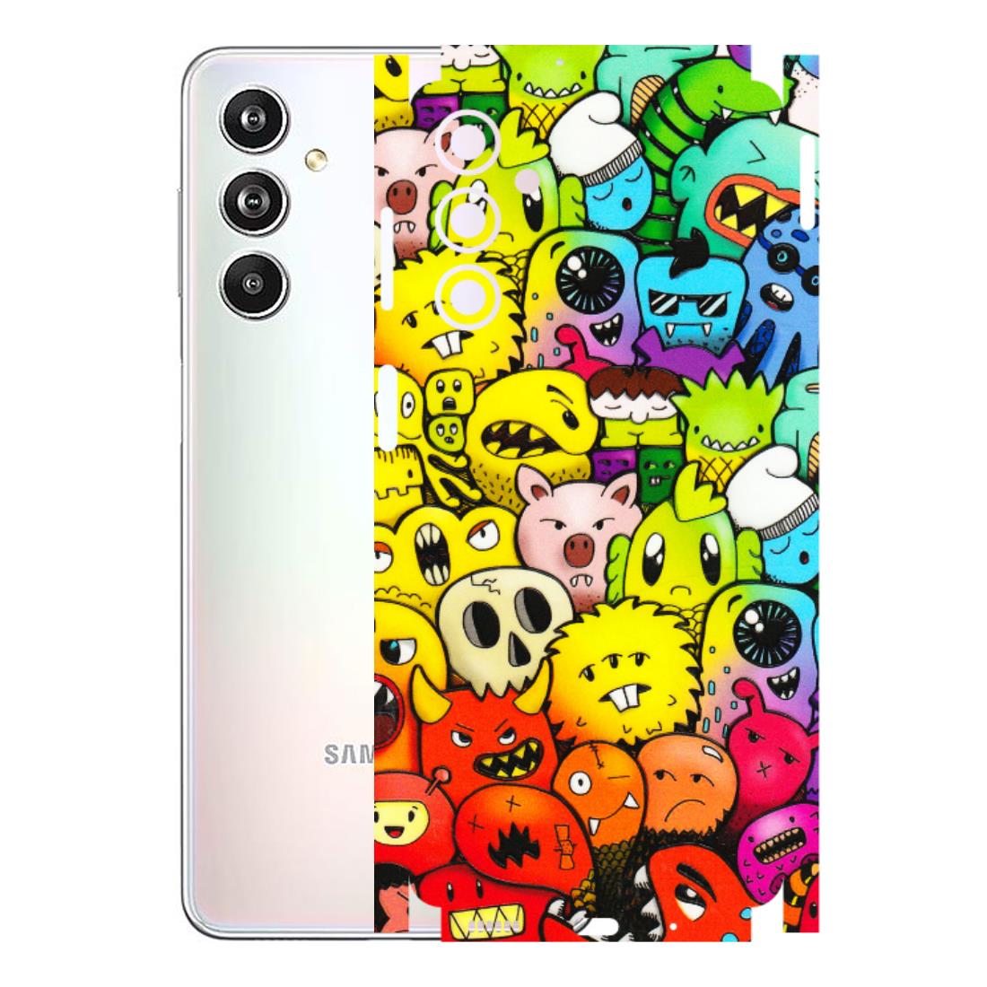 Samsung M/F/Note/Flip and C Phone Skins (All Models) - Angry Funkies - 3D Embossed Finish (L-169) Samsung Galaxy F54 (5G)