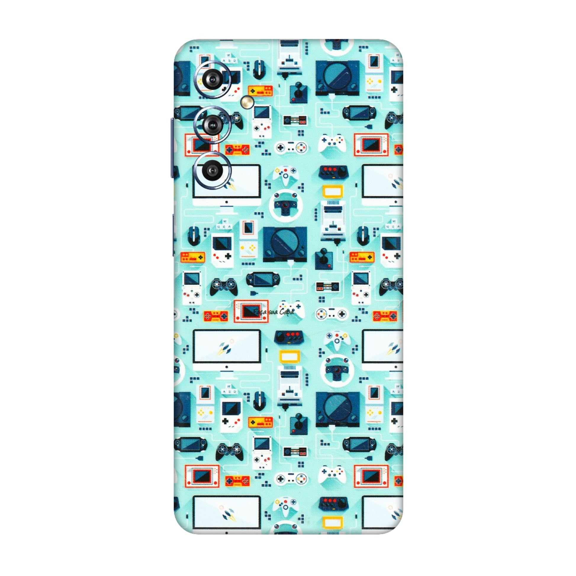 Samsung M/F/Note/Flip and C Phone Skins (All Models) - Gadgets Doodle - 3D Embossed Finish (L-184) Samsung Galaxy F54 (5G)