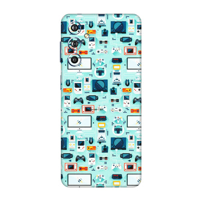 Samsung M/F/Note/Flip and C Phone Skins (All Models) - Gadgets Doodle - 3D Embossed Finish (L-184) Samsung Galaxy F54 (5G)