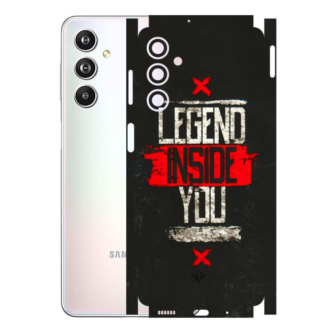 Samsung M/F/Note/Flip and C Phone Skins (All Models) - Legend Inside You - 3D Embossed Finish (L-186) Samsung Galaxy F54 (5G)