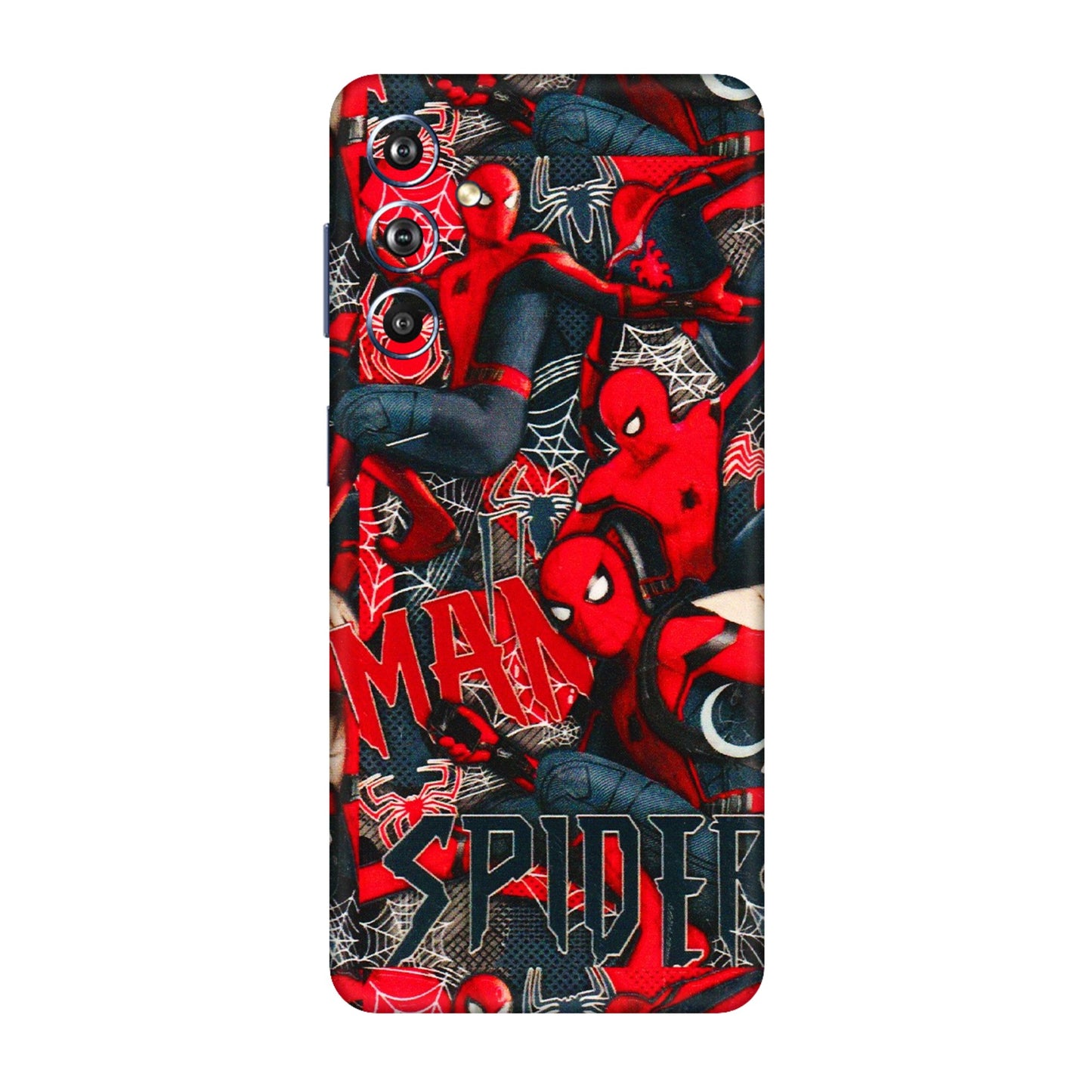 Samsung M/F/Note/Flip and C Phone Skins (All Models) - SpiderMan Cool - 3D Embossed Finish (L-188) Samsung Galaxy F54 (5G)