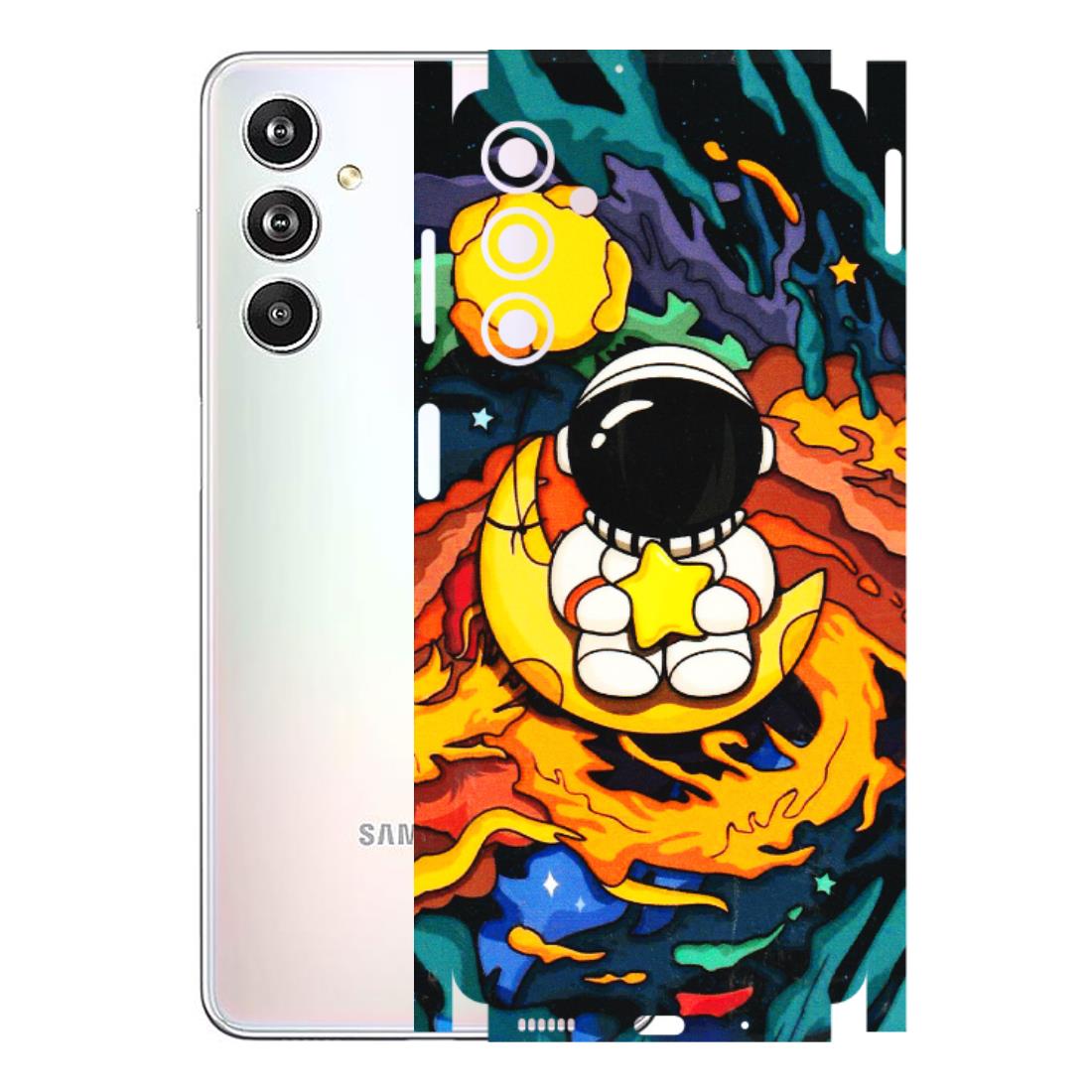 Samsung M/F/Note/Flip and C Phone Skins (All Models) - Baby Astronaut - 3D Embossed Finish (L-197) Samsung Galaxy F54 (5G)