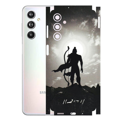 Samsung M/F/Note/Flip and C Phone Skins (All Models) - Jai Siya Ram - 3D Embossed Finish (L-200) Samsung Galaxy F54 (5G)