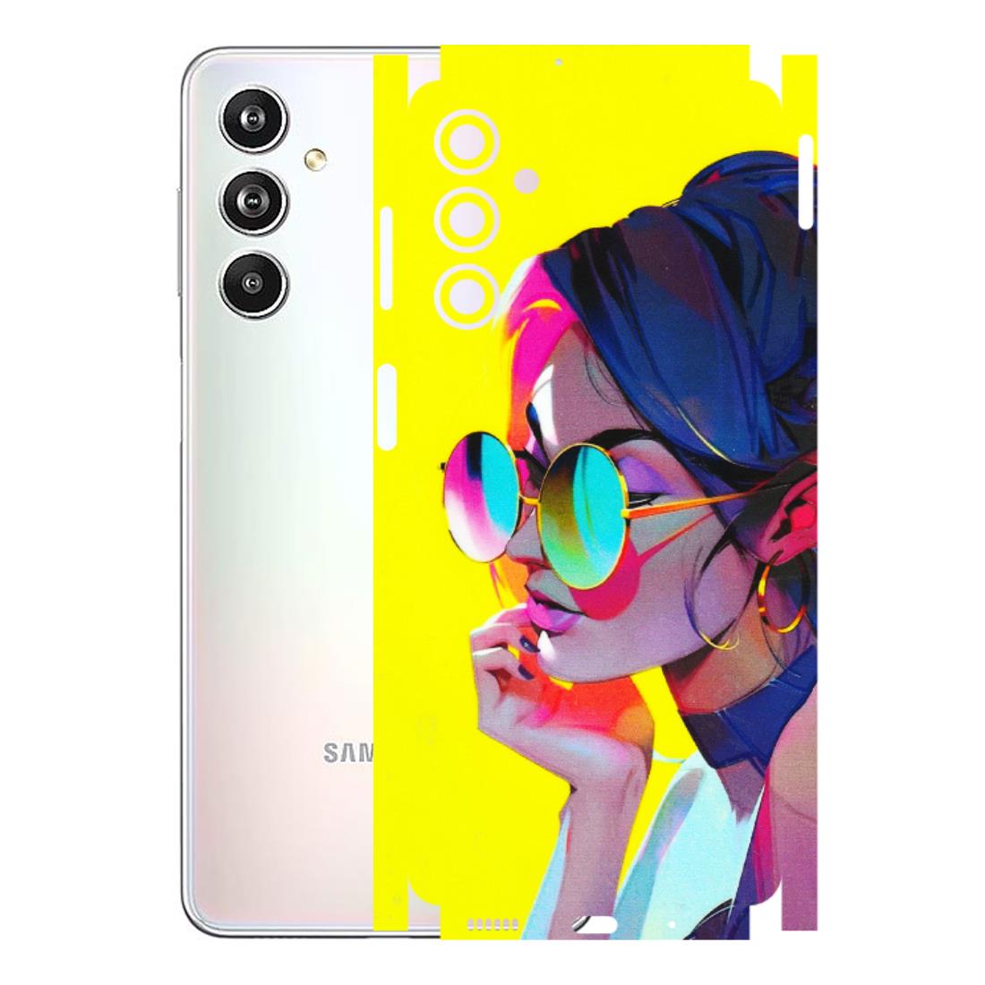Samsung M/F/Note/Flip and C Phone Skins (All Models) - Bold Stylish Girl - 3D Embossed Finish (L-222) Samsung Galaxy F54 (5G)