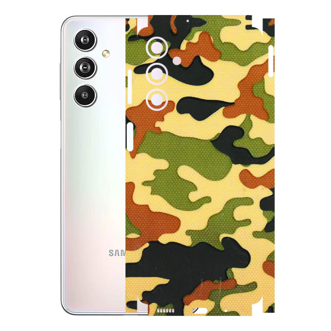 Samsung M/F/Note/Flip and C Phone Skins (All Models) - Indian Military - 3D Embossed Finish (L-234) Samsung Galaxy F54 (5G)