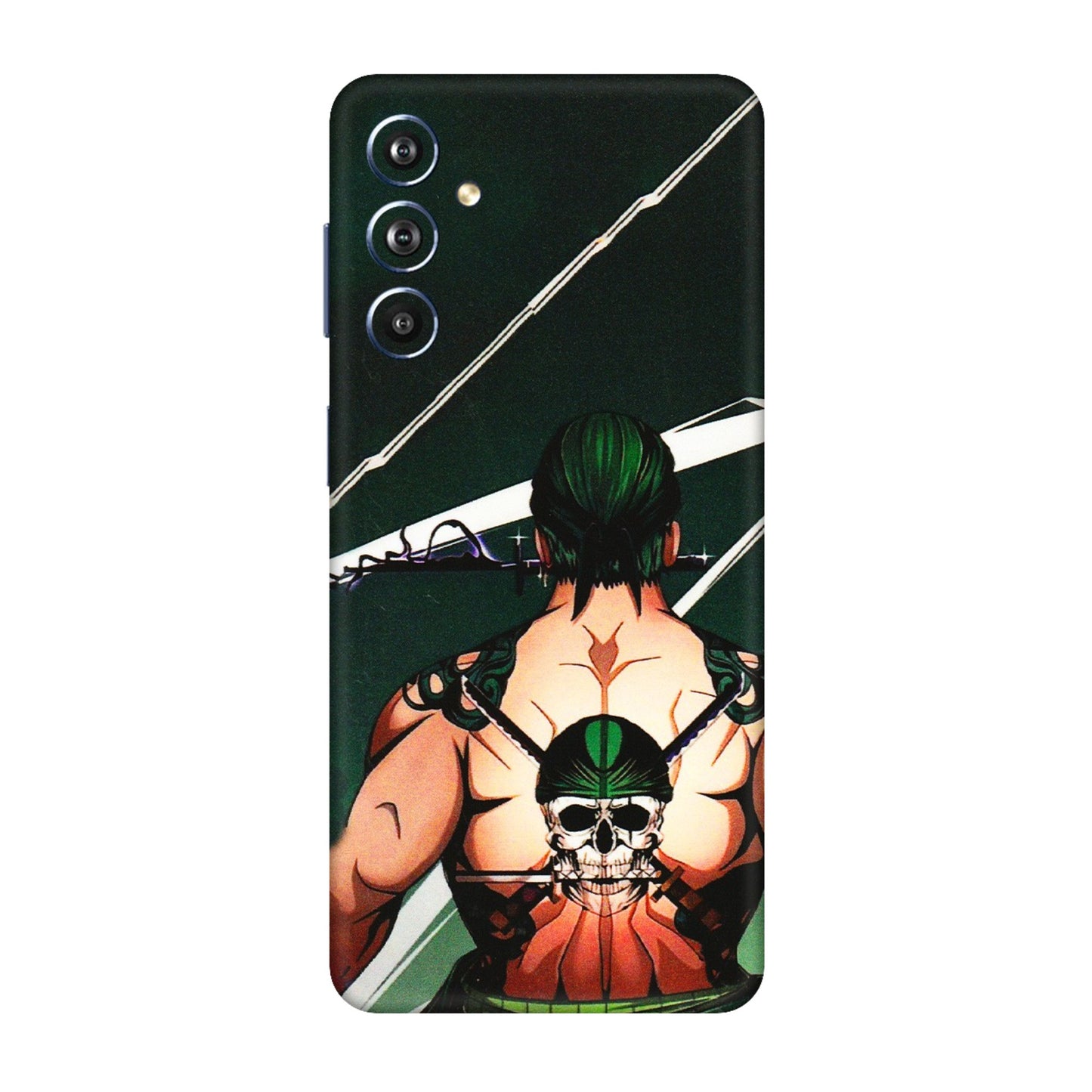 Samsung M/F/Note/Flip and C Phone Skins (All Models) - Zoro Anime - 3D Embossed Finish (L-23) Samsung Galaxy F54 (5G)