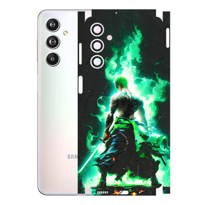 Samsung M/F/Note/Flip and C Phone Skins (All Models) - Zoro Sword - 3D Embossed Finish (L-241) Samsung Galaxy F54 (5G)