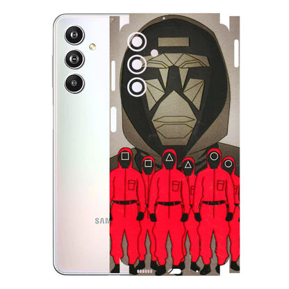 Samsung M/F/Note/Flip and C Phone Skins (All Models) - Squid Game Hero - 3D Embossed Finish (L-245) Samsung Galaxy F54 (5G)