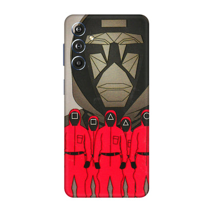 Samsung M/F/Note/Flip and C Phone Skins (All Models) - Squid Game Hero - 3D Embossed Finish (L-245) Samsung Galaxy F54 (5G)