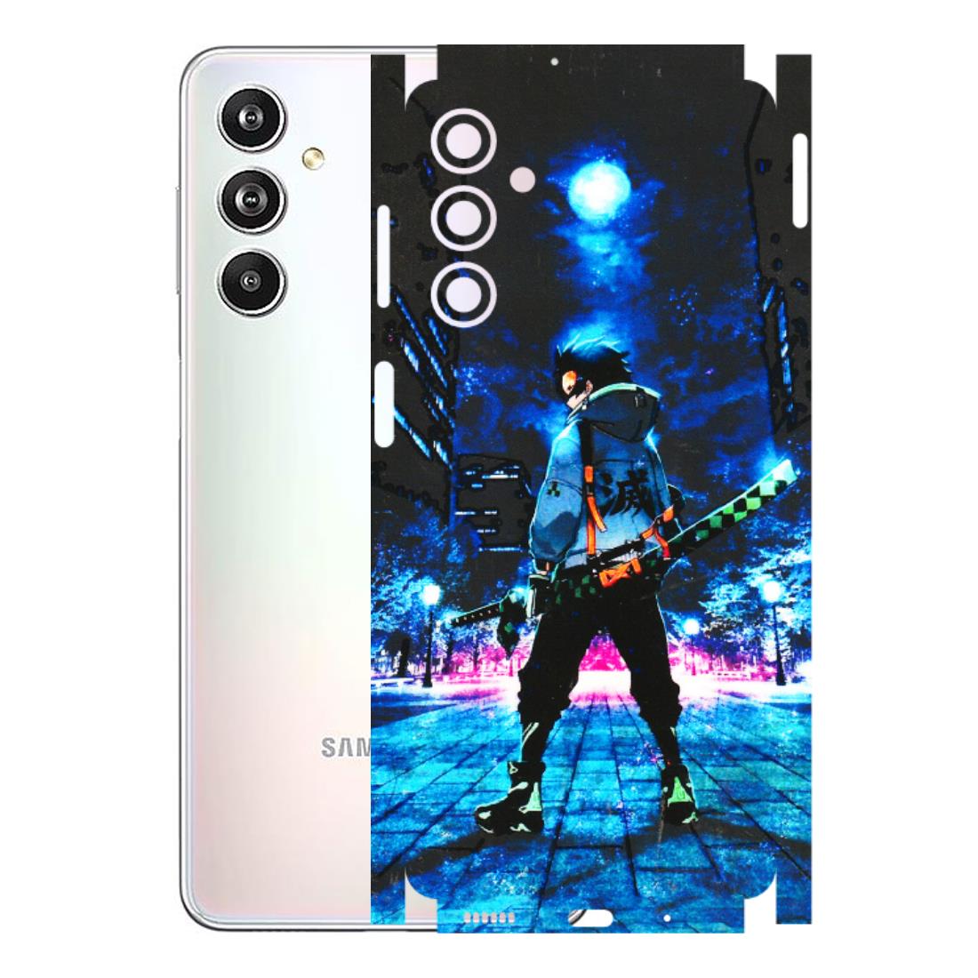 Samsung M/F/Note/Flip and C Phone Skins (All Models) - Demon Slayer Sword - 3D Embossed Finish (L-247) Samsung Galaxy F54 (5G)