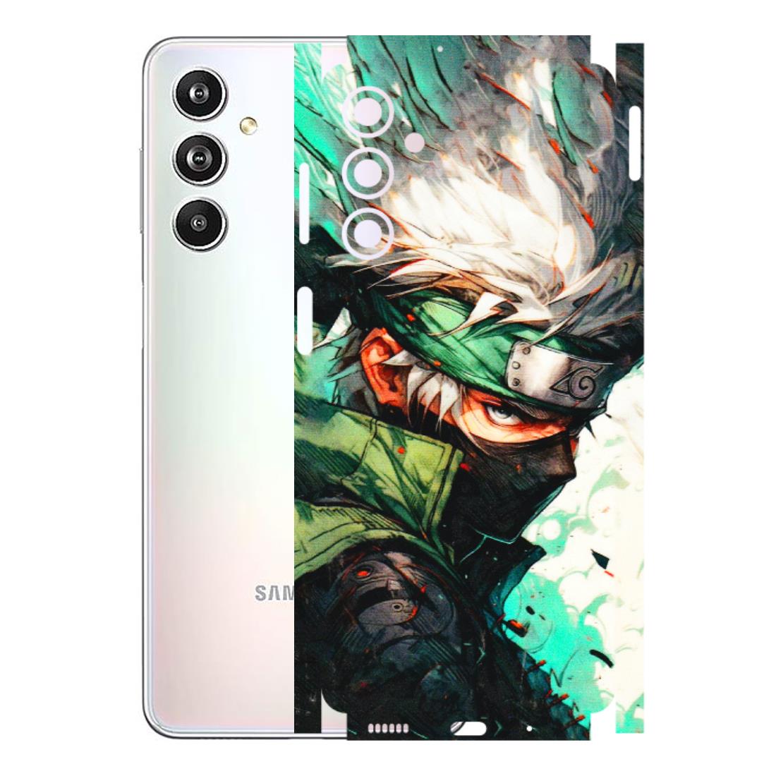Samsung M/F/Note/Flip and C Phone Skins (All Models) - Kakashi Side Profile - 3D Embossed Finish (L-249) Samsung Galaxy F54 (5G)
