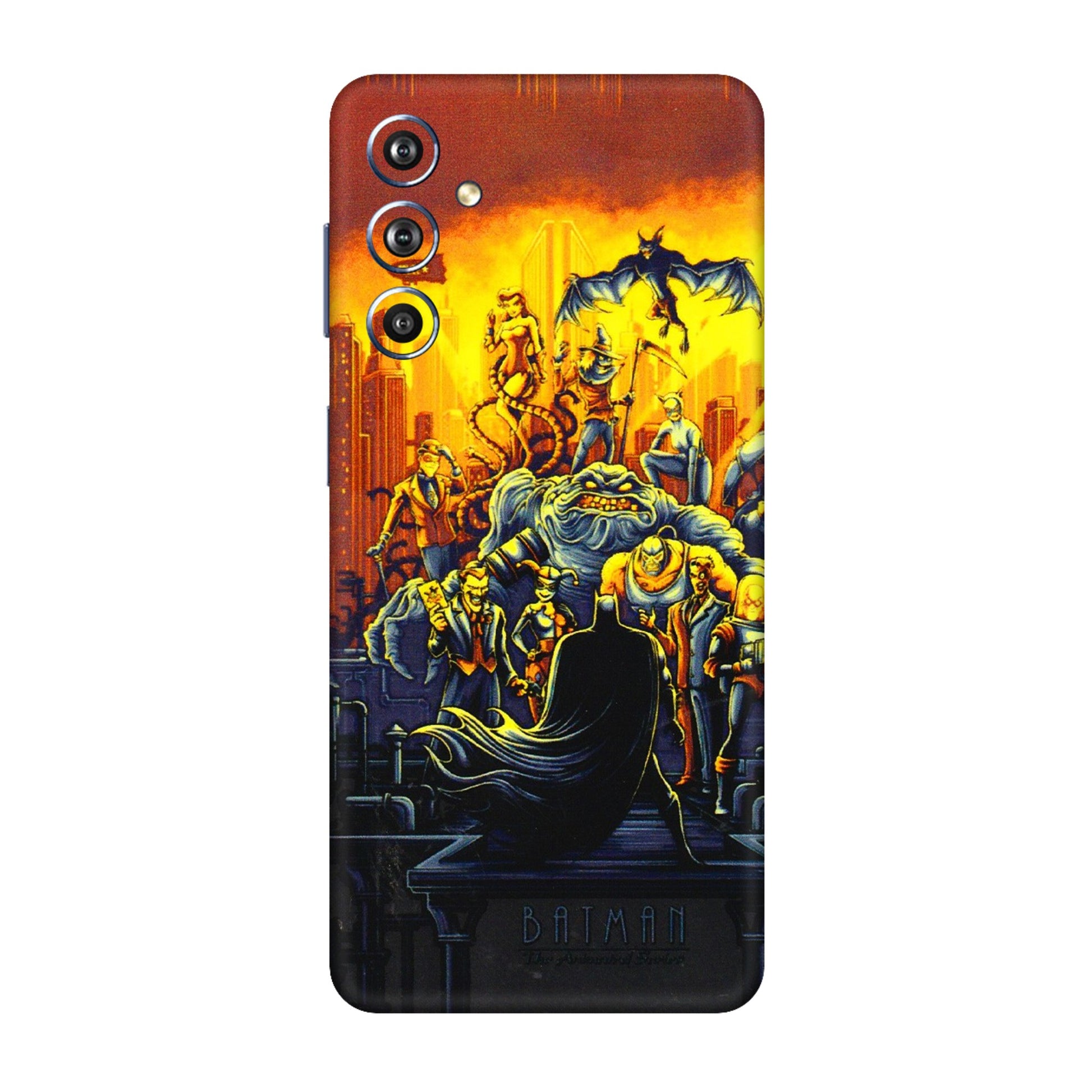 Samsung M/F/Note/Flip and C Phone Skins (All Models) - Games Doodles - 3D Embossed Finish (L-24) Samsung Galaxy F54 (5G)