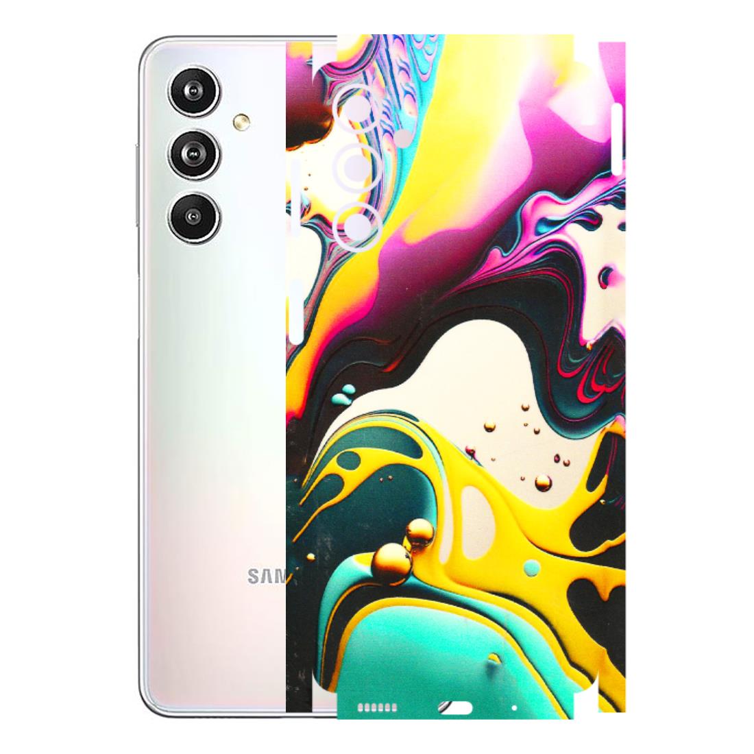 Samsung M/F/Note/Flip and C Phone Skins (All Models) - Multicolor Abstract pattern - 3D Embossed Finish (L-254) Samsung Galaxy F54 (5G)