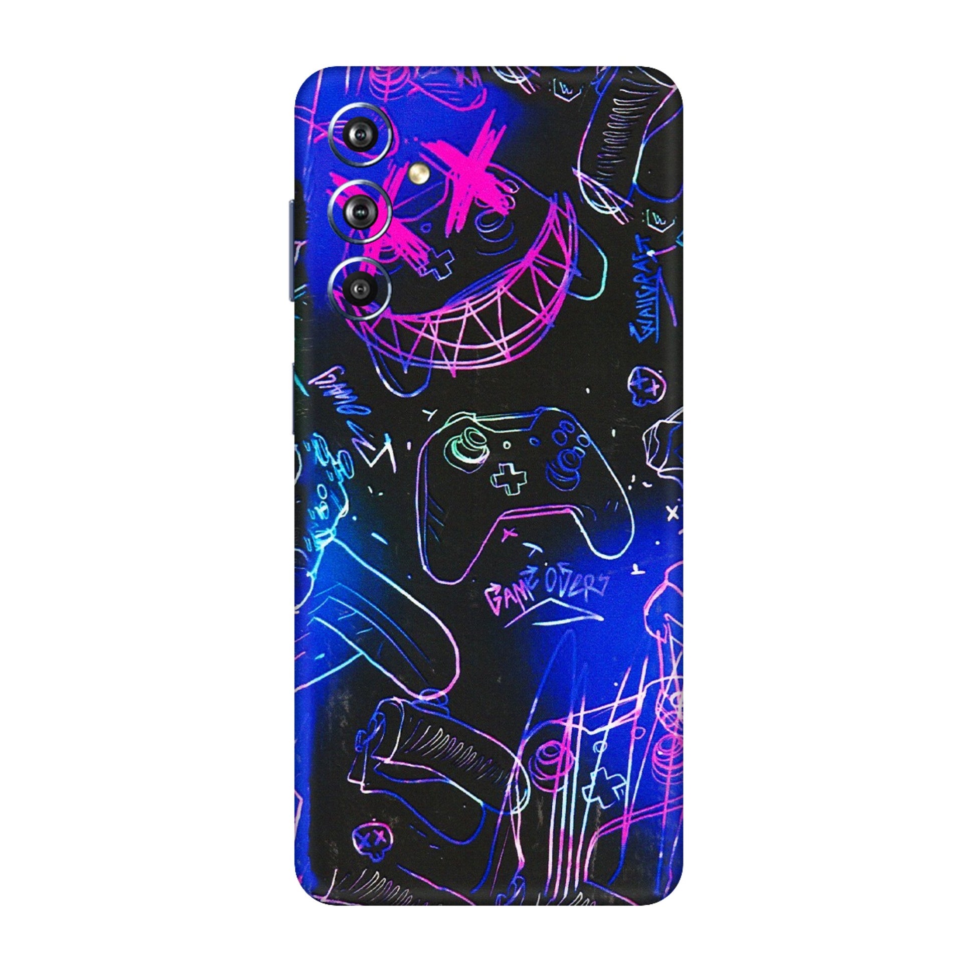 Samsung M/F/Note/Flip and C Phone Skins (All Models) - Gamers Paradise - 3D Embossed Finish (L-258) Samsung Galaxy F54 (5G)