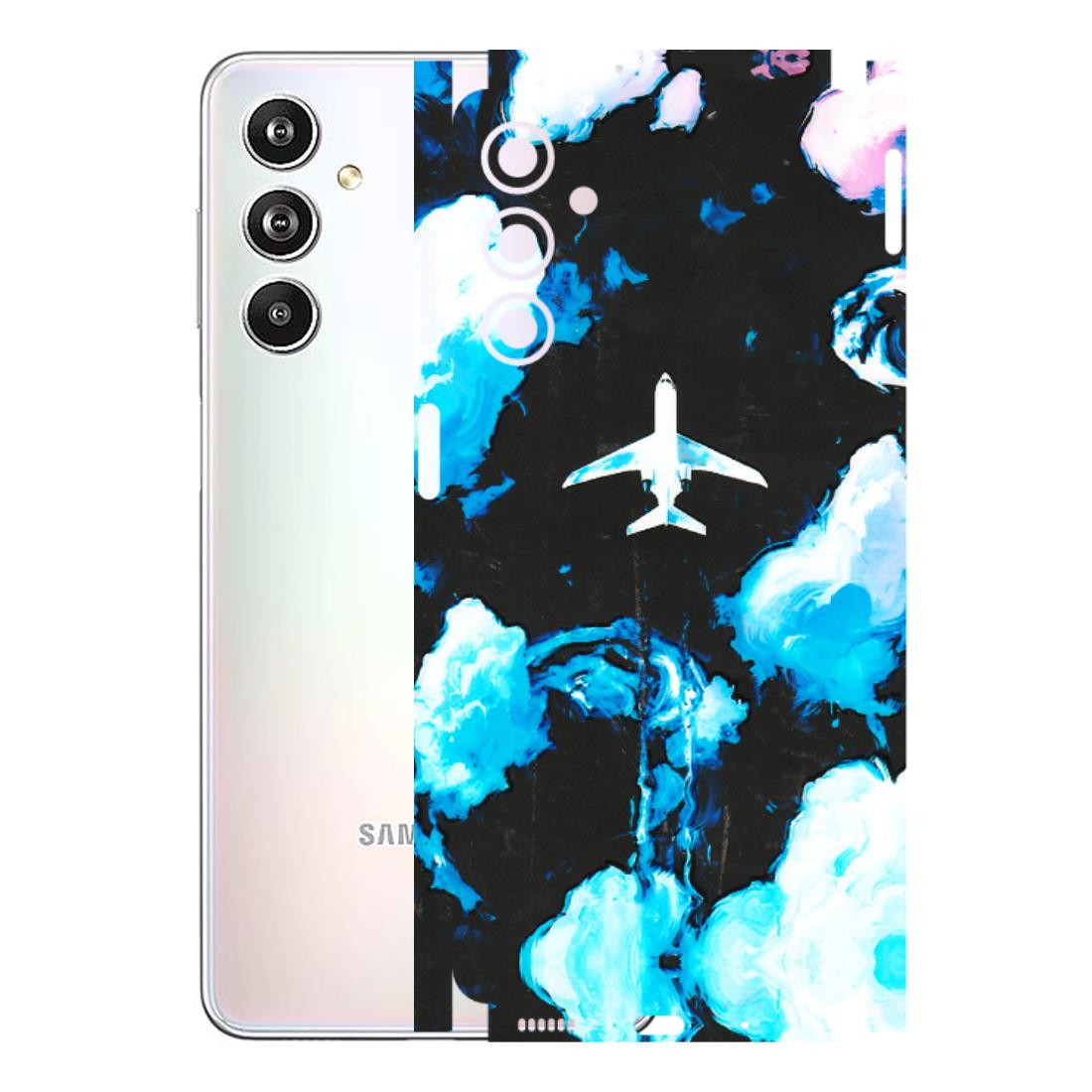 Samsung M/F/Note/Flip and C Phone Skins (All Models) - Travel In Airline - 3D Embossed Finish (L-264) Samsung Galaxy F54 (5G)