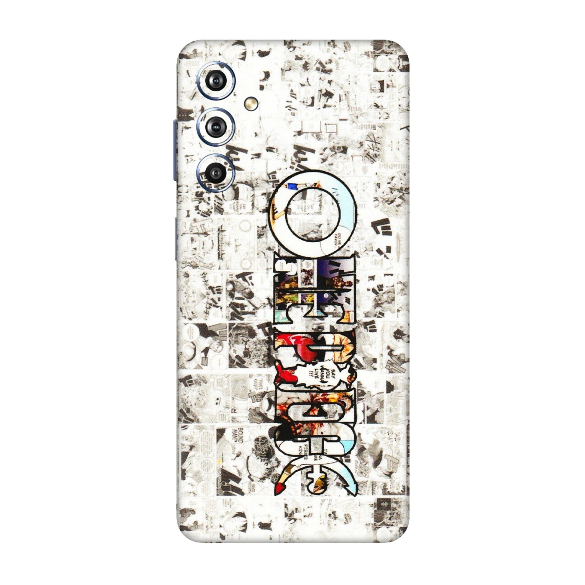 Samsung M/F/Note/Flip and C Phone Skins (All Models) - One Piece Manga - 3D Embossed Finish (L-26) Samsung Galaxy F54 (5G)