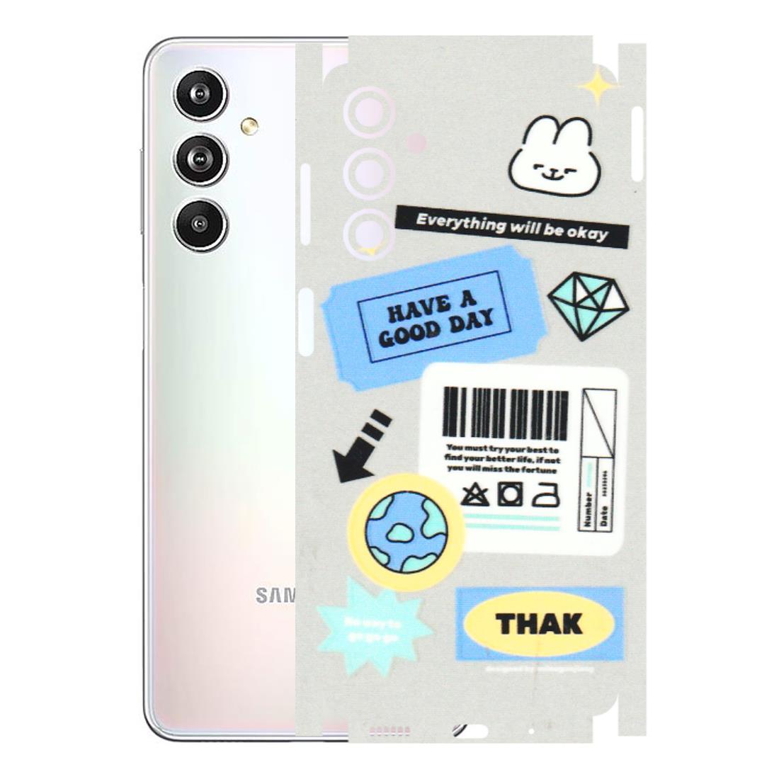 Samsung M/F/Note/Flip and C Phone Skins (All Models) - Will Be Okay Design - 3D Embossed Finish (L-316) Samsung Galaxy F54 (5G)