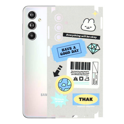 Samsung M/F/Note/Flip and C Phone Skins (All Models) - Will Be Okay Design - 3D Embossed Finish (L-316) Samsung Galaxy F54 (5G)