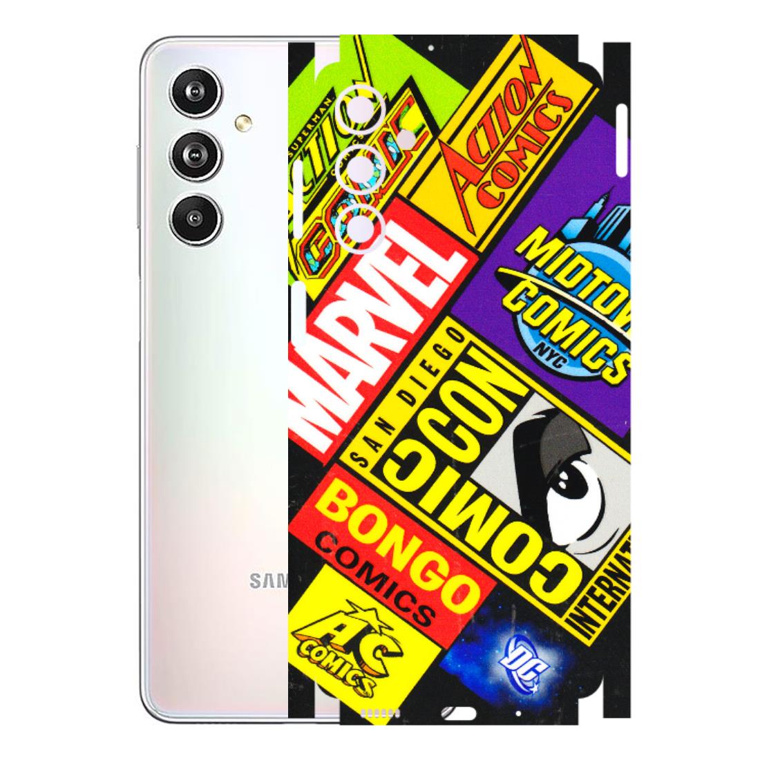 Samsung M/F/Note/Flip and C Phone Skins (All Models) - Bongo Comic Con - 3D Embossed Finish (L-325) Samsung Galaxy F54 (5G)