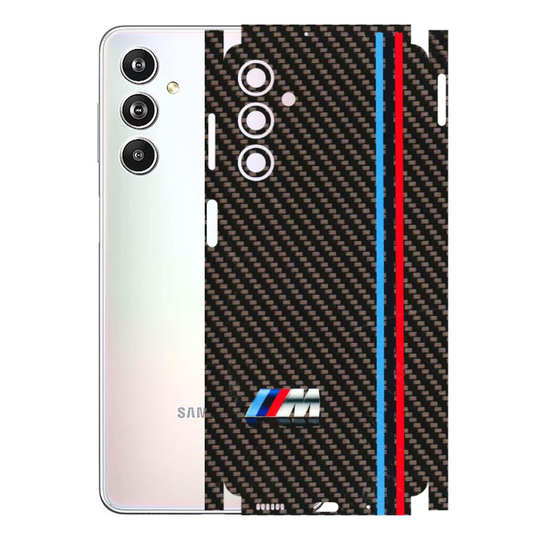 Samsung M/F/Note/Flip and C Phone Skins (All Models) - BM Carbon Fiber Feels - 3D Embossed Finish (L-38) Samsung Galaxy F54 (5G)