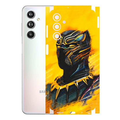 Samsung M/F/Note/Flip and C Phone Skins (All Models) - Yellow Panther - 3D Embossed Finish (L-54) Samsung Galaxy F54 (5G)