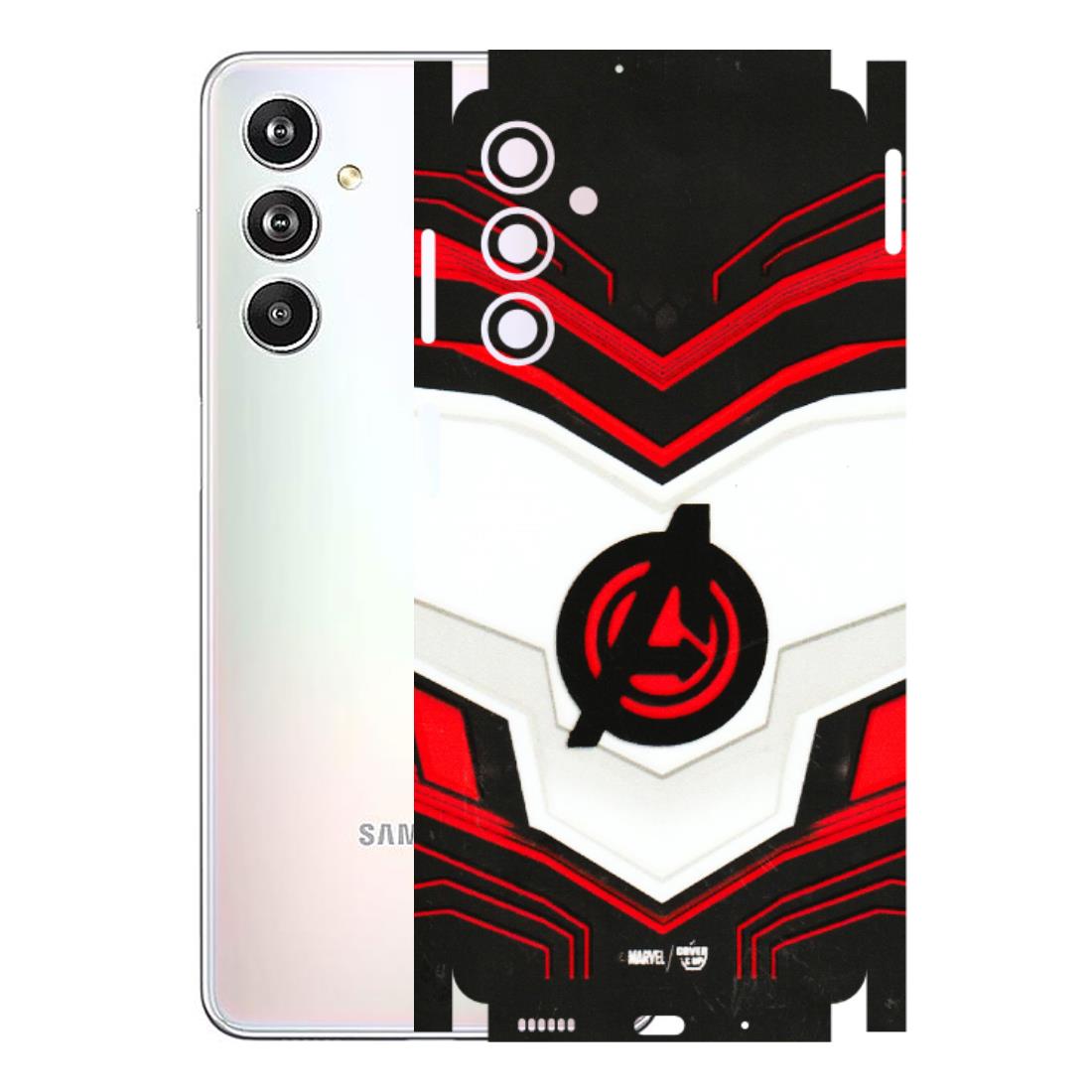 Samsung M/F/Note/Flip and C Phone Skins (All Models) - Avengers Logo - 3D Embossed Finish (L-55) Samsung Galaxy F54 (5G)