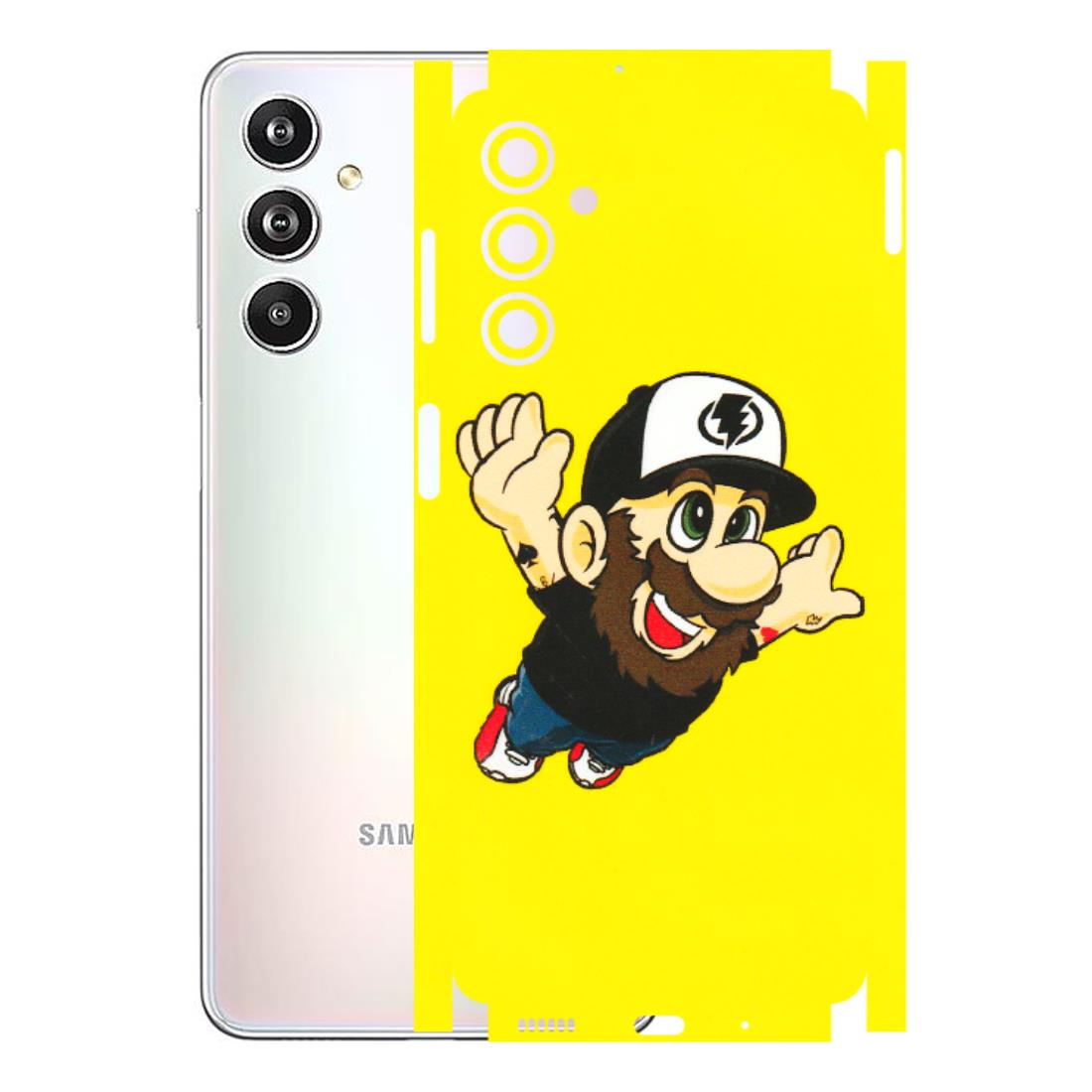 Samsung M/F/Note/Flip and C Phone Skins (All Models) - Flying Beardo - 3D Embossed Finish (L-60) Samsung Galaxy F54 (5G)