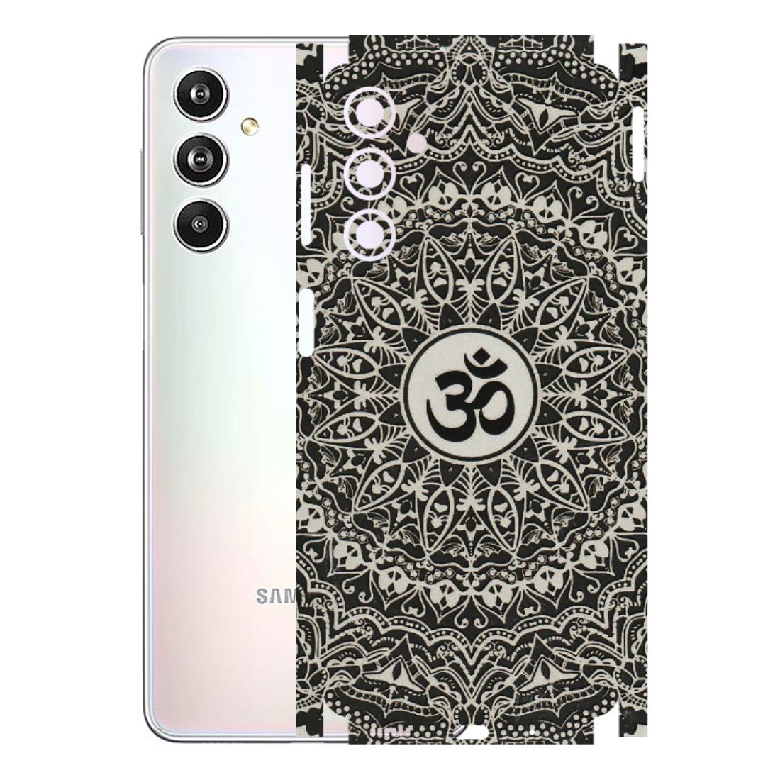 Samsung M/F/Note/Flip and C Phone Skins (All Models) - Aum Elegant Mandala - 3D Embossed Finish (L-62) Samsung Galaxy F54 (5G)