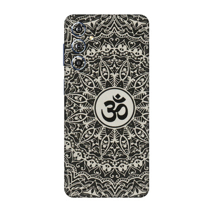Samsung M/F/Note/Flip and C Phone Skins (All Models) - Aum Elegant Mandala - 3D Embossed Finish (L-62) Samsung Galaxy F54 (5G)
