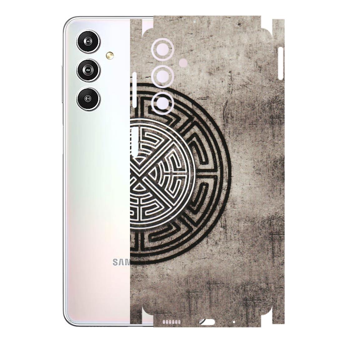 Samsung M/F/Note/Flip and C Phone Skins (All Models) - Mysterious Circular Design - 3D Embossed Finish (L-63) Samsung Galaxy F54 (5G)