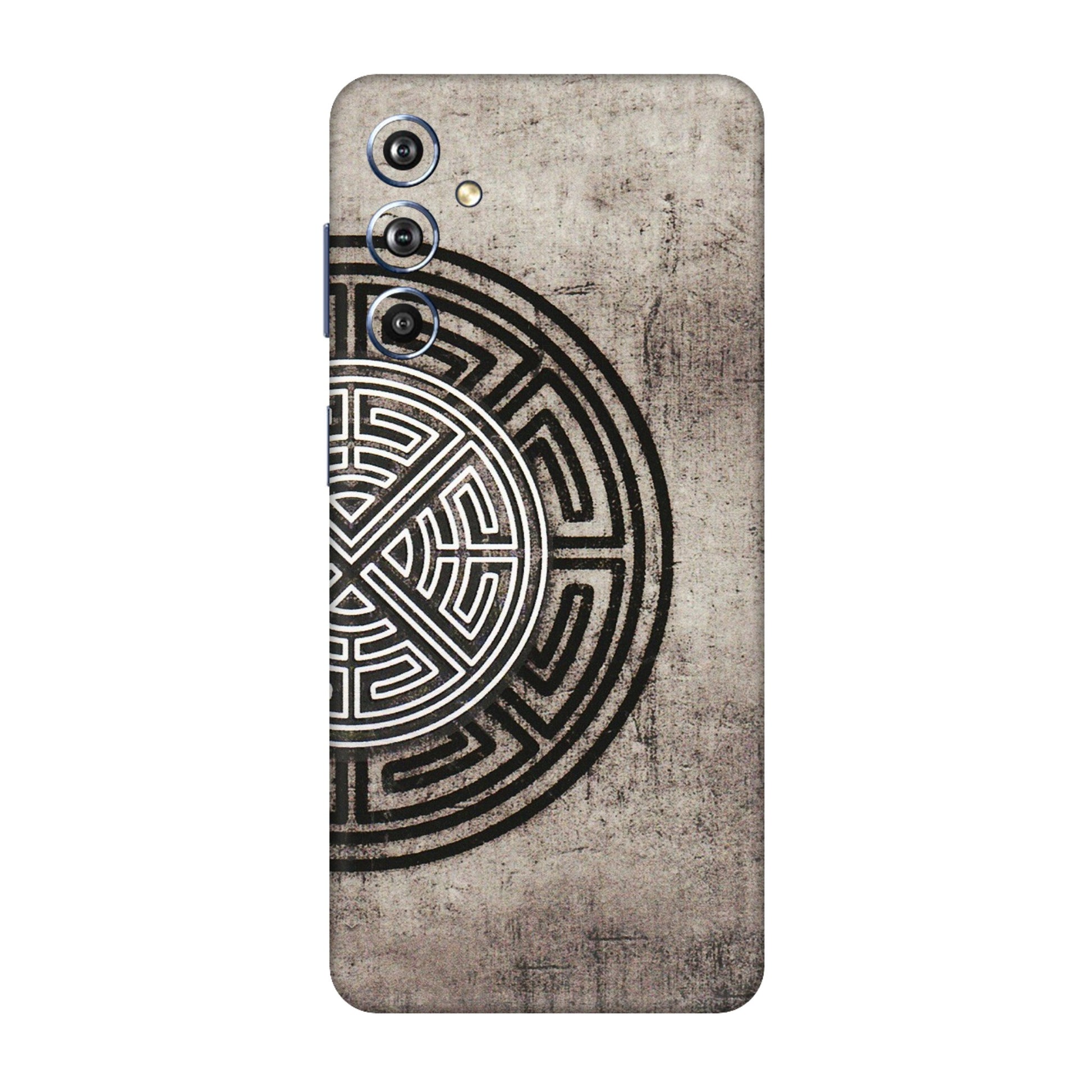 Samsung M/F/Note/Flip and C Phone Skins (All Models) - Mysterious Circular Design - 3D Embossed Finish (L-63) Samsung Galaxy F54 (5G)