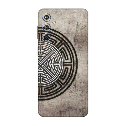 Samsung M/F/Note/Flip and C Phone Skins (All Models) - Mysterious Circular Design - 3D Embossed Finish (L-63) Samsung Galaxy F54 (5G)