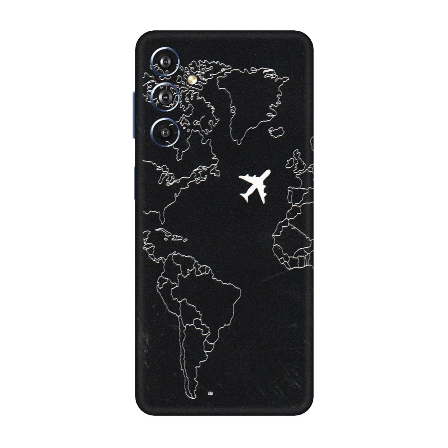 Samsung M/F/Note/Flip and C Phone Skins (All Models) - Never Ending Travel - 3D Embossed Finish (L-79) Samsung Galaxy F54 (5G)