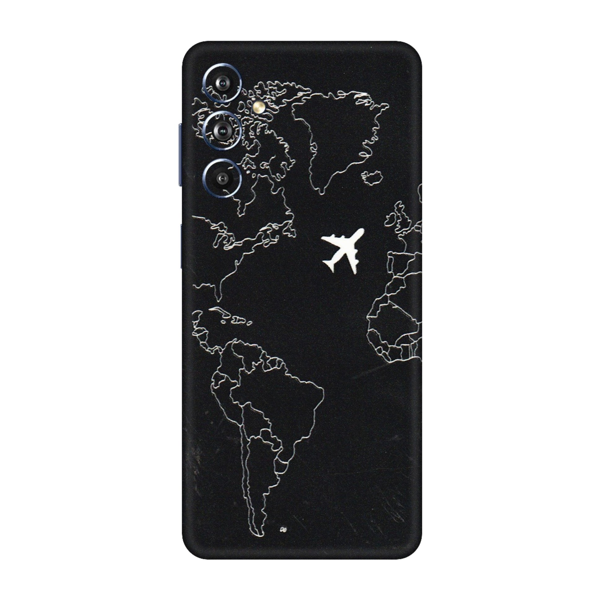 Samsung M/F/Note/Flip and C Phone Skins (All Models) - Never Ending Travel - 3D Embossed Finish (L-79) Samsung Galaxy F54 (5G)