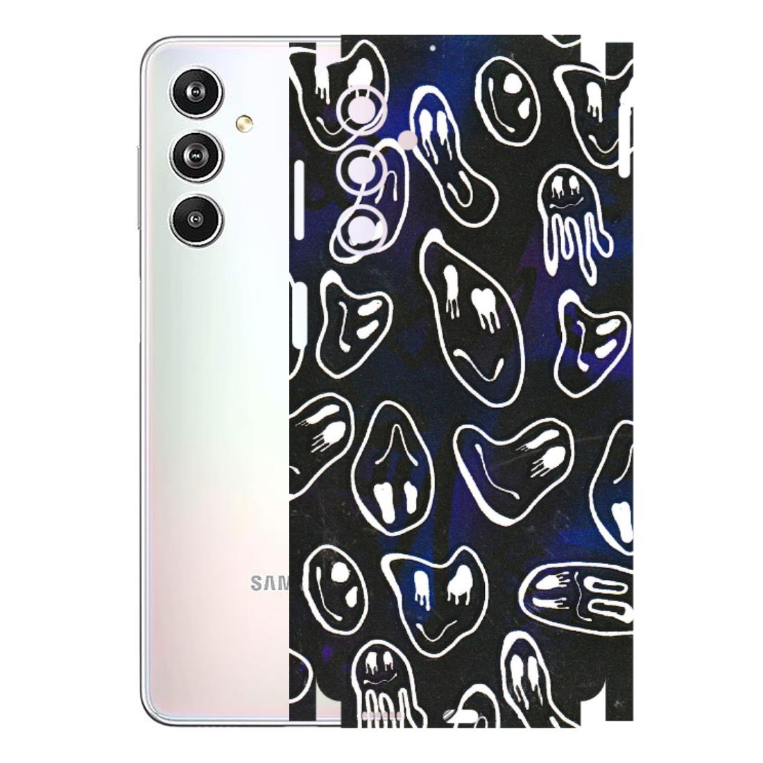 Samsung M/F/Note/Flip and C Phone Skins (All Models) - Distorted Smileys - 3D Embossed Finish (L-92) Samsung Galaxy F54 (5G)
