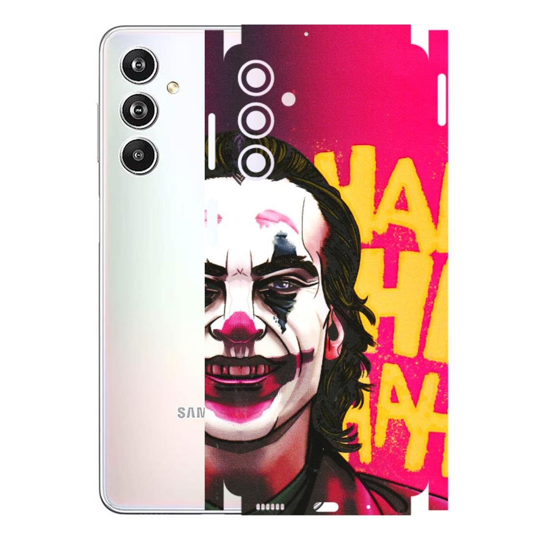 Samsung M/F/Note/Flip and C Phone Skins (All Models) - Joker Evil Laugh - 3D Embossed Finish (L-97) Samsung Galaxy F54 (5G)