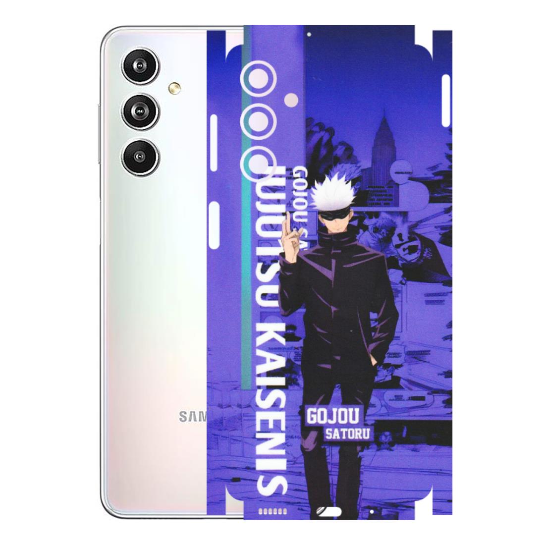 Samsung M/F/Note/Flip and C Phone Skins (All Models) - Jujutsu Kaisen Gojo - Matte Finish (M-05) Samsung Galaxy F54 (5G)