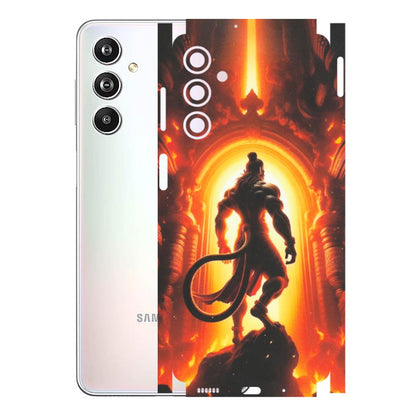 Samsung M/F/Note/Flip and C Phone Skins (All Models) - HanumanJi - Matte Finish (M-06) Samsung Galaxy F54 (5G)