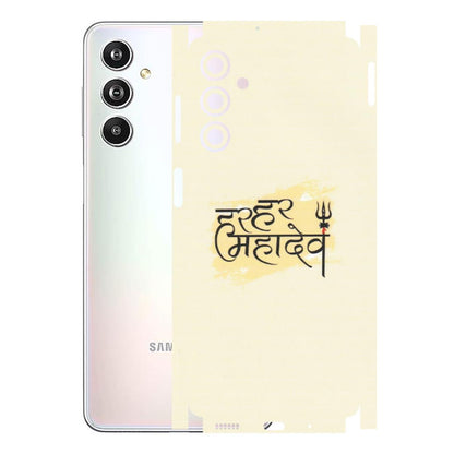 Samsung M/F/Note/Flip and C Phone Skins (All Models) - Har Har Mahadev - Matte Finish (M-10) Samsung Galaxy F54 (5G)