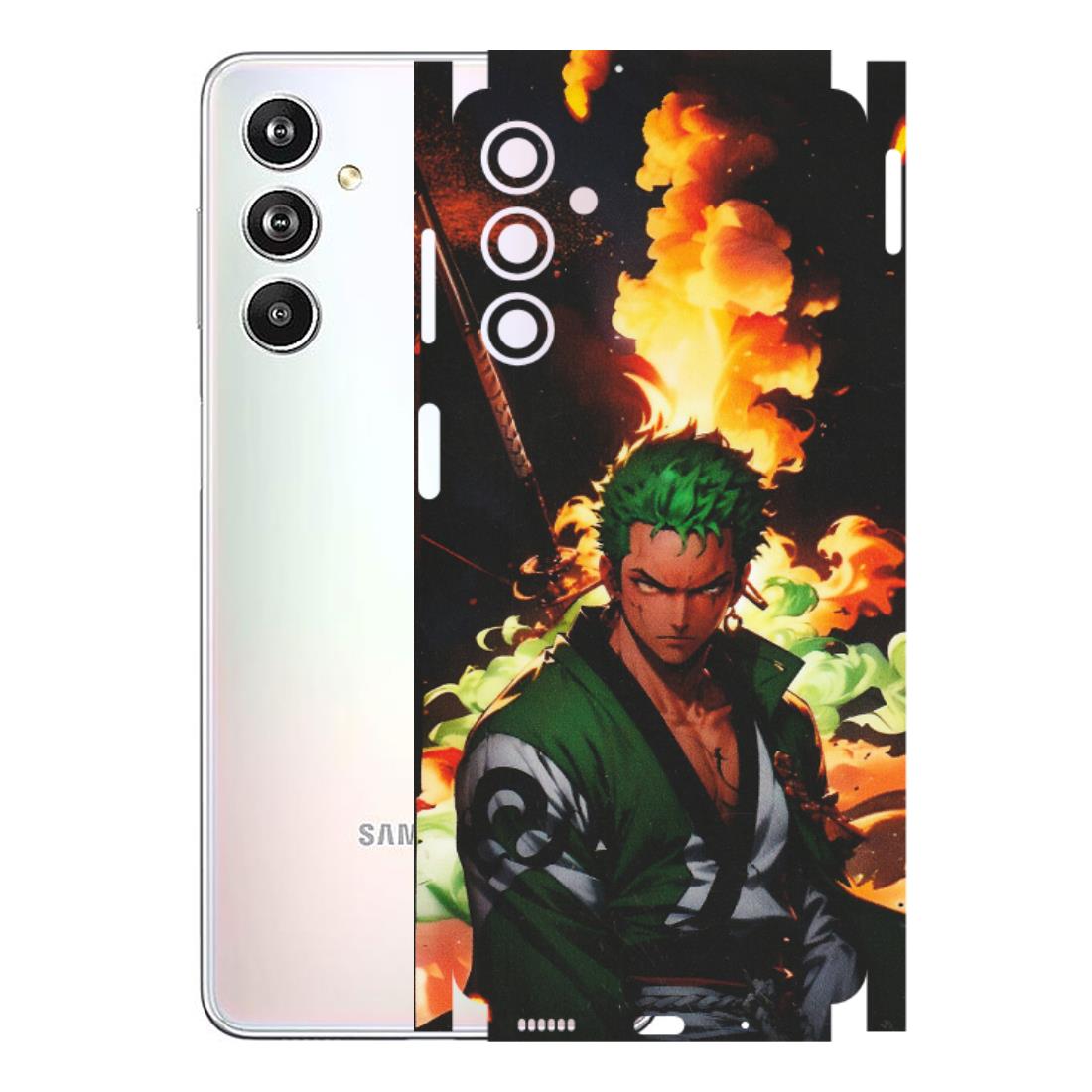 Samsung M/F/Note/Flip and C Phone Skins (All Models) - Roronoa Zoro - Matte Finish (M-102) Samsung Galaxy F54 (5G)